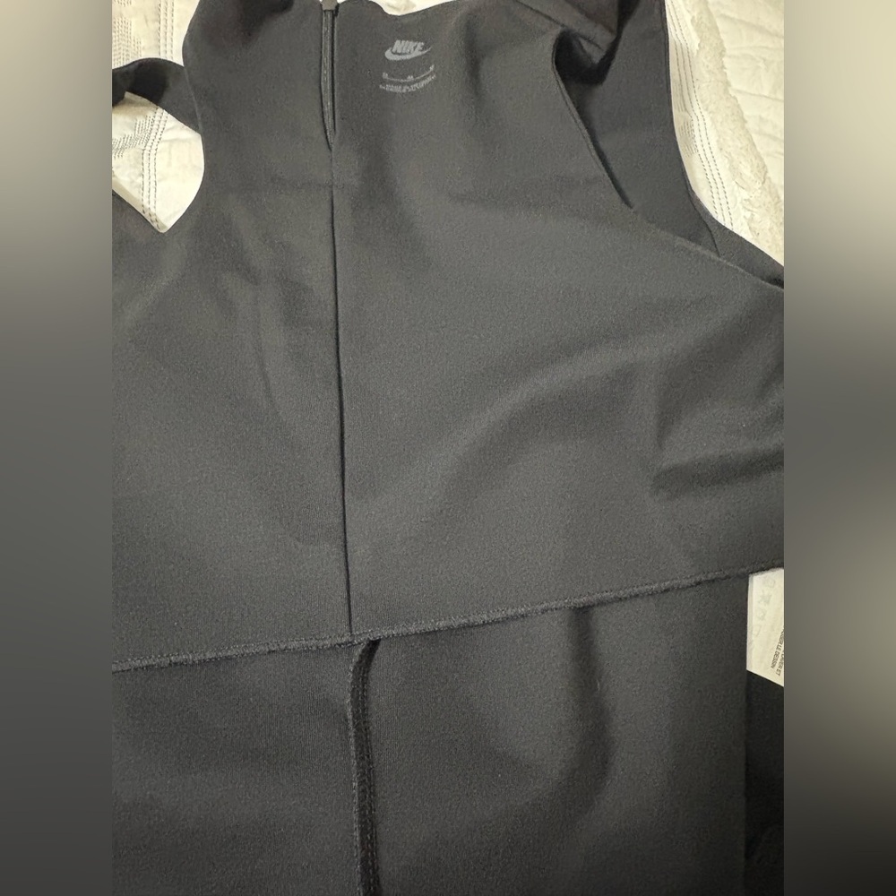 Nike Black Sleeveless Bodysuit NWT
Size M. Cute shoulder cutout detail. Stretchy - Picture 13 of 16